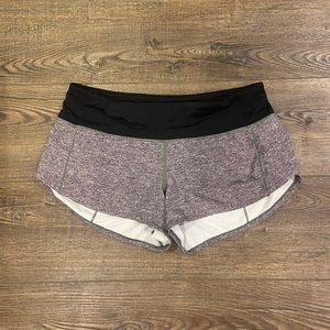 Lululemon Athletica Speed Up Low Rise Lined 2.5” Shorts